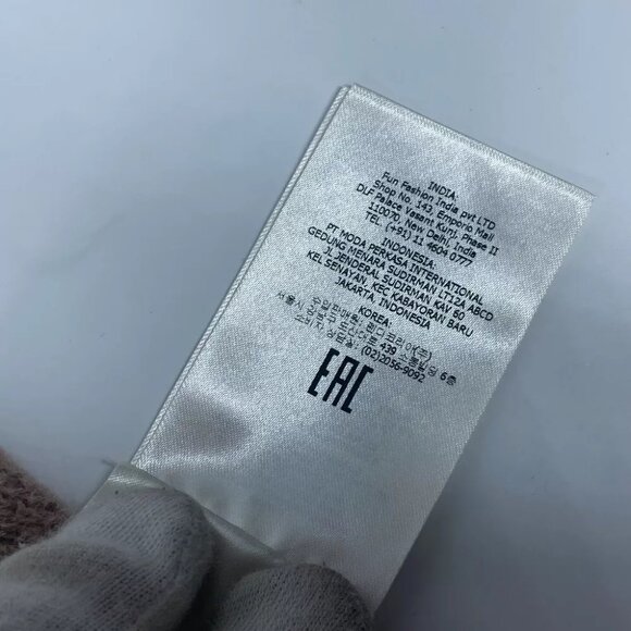 FENDI Logo FF Scarf Nylon / Rayon Beige - Picture 6 of 13